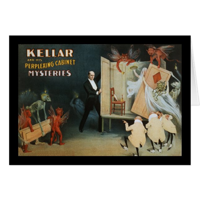 Kellar and his perplexing cabinet mysteries (Front Horizontal)