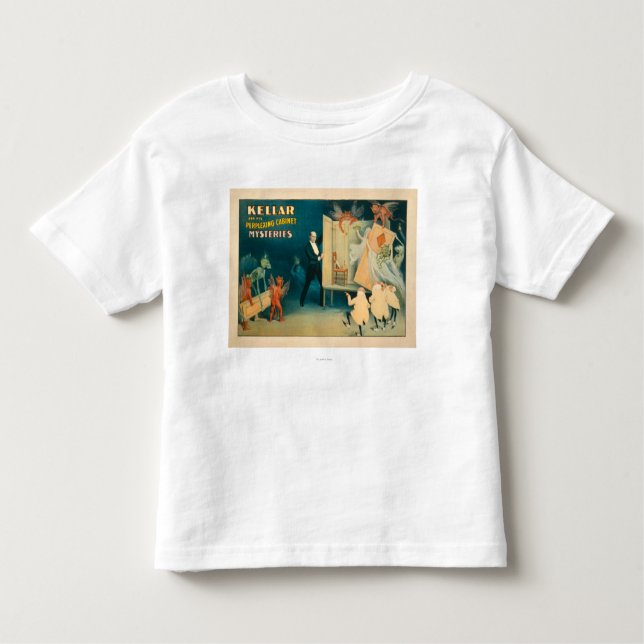 Kellar and his Perplexing Cabinet Mysteries Magi Toddler T-Shirt (Front)