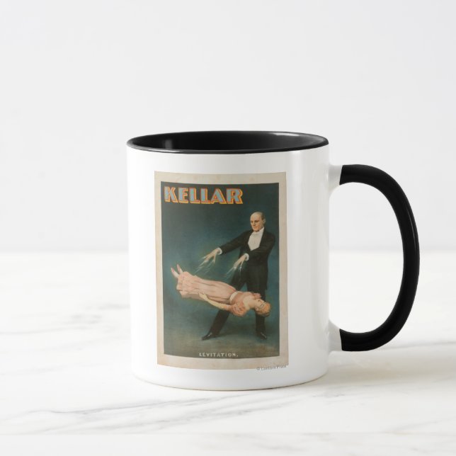 Kellar Levitation Magic Poster #1 Mug (Right)