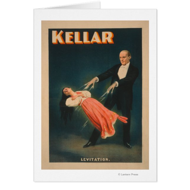 Kellar Levitation Magic Poster #2 (Front)
