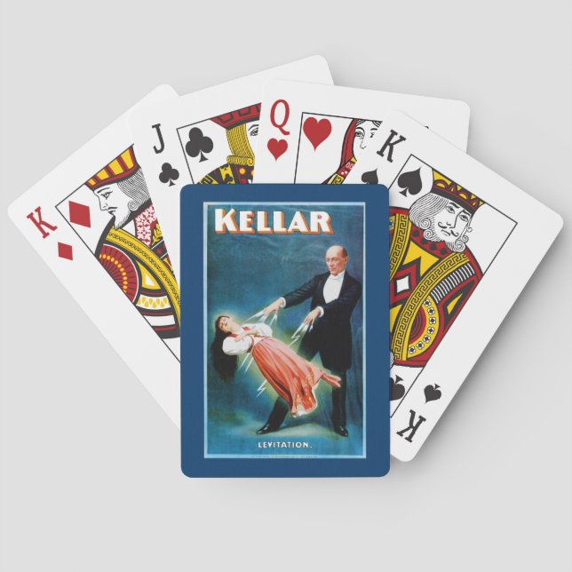 Kellar ~ Levitation Playing Cards (Back)