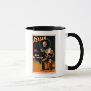 Kellar performing Self Decapitation Magic Mug