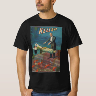 Kellar the Magician Levitation Magic Poster T-Shirt