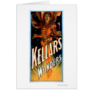 Kellar's Wonders Dressed like Devil Magic