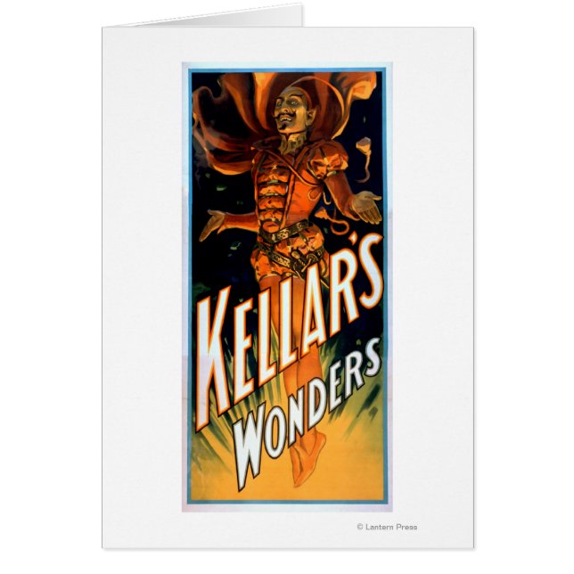 Kellar's Wonders Dressed like Devil Magic (Front)