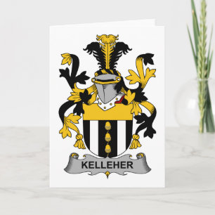 Kelleher Family Crest Note Card