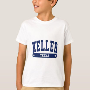 Keller Texas College Style tee shirts