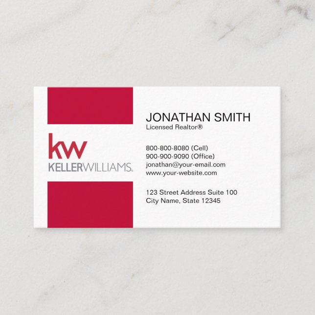 Keller Williams Business Card (Front)
