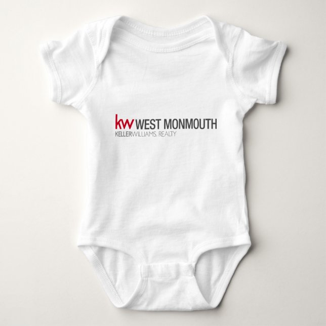 Keller Williams West Monmouth Baby Onsie Baby Bodysuit (Front)