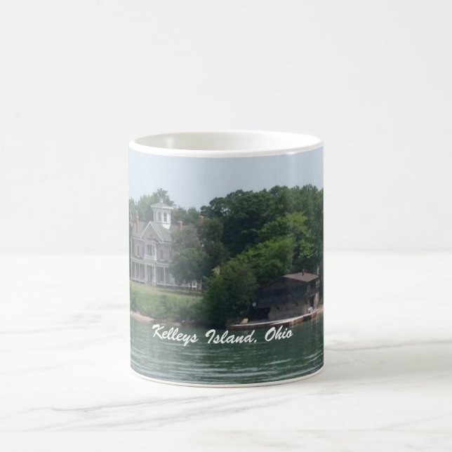 Kelley's Island Lake Erie View Photo Mug (Center)
