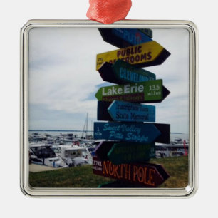 "Kelley's Island" Ohio Christmas Ornament