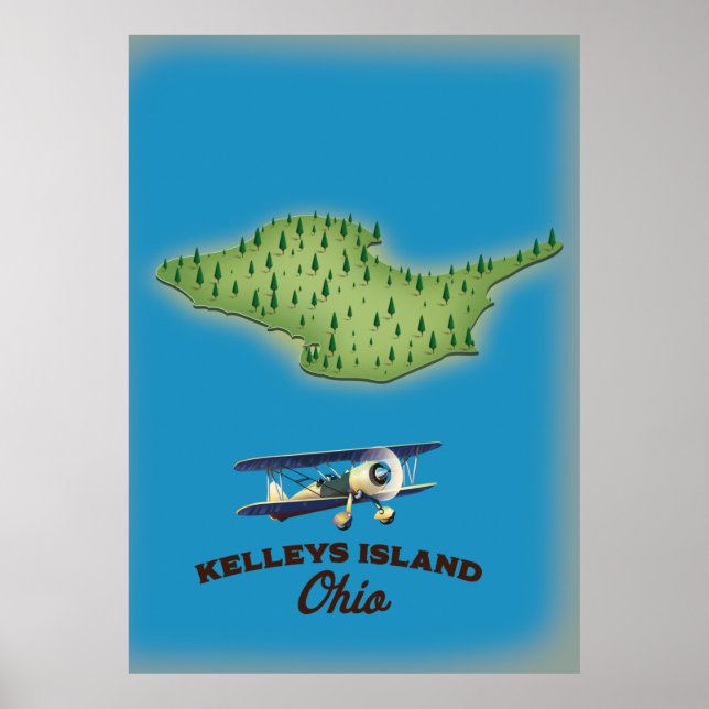 Kelleys Island Ohio Poster (Front)