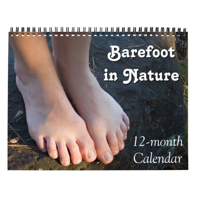 Kellie Barefoot in Nature 12-month Calendar (Cover)