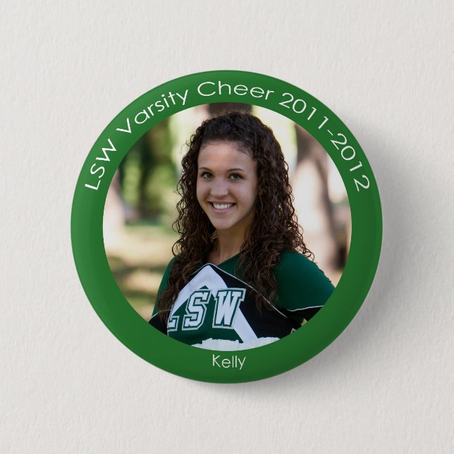 Kelly 6 Cm Round Badge (Front)