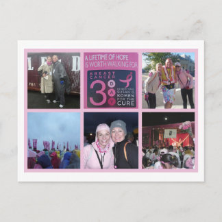 kelly and sarah walk it out postcard