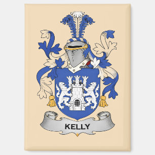 Kelly Coat of Arms Magnet
