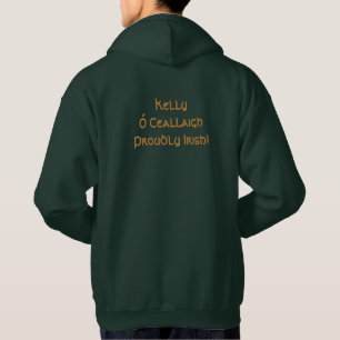 Kelly Crest Coat of Arms Hoodie - Proudly Irish!