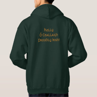 Kelly Crest Coat of Arms Hoodie - Proudly Irish!