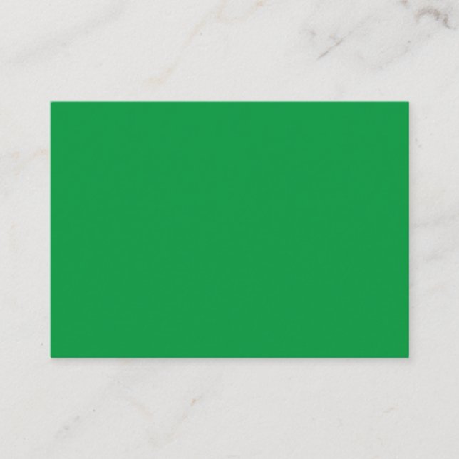 Kelly Green #06983E, Algae Enclosure Card (Front)