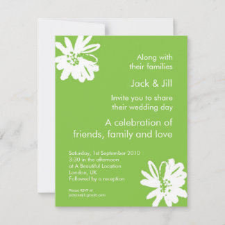 Kelly Green 4.25x5.25 Invitation