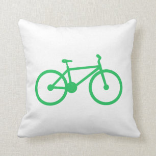 Kelly Green Bicycle Cushion