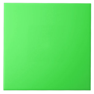 Kelly Green Bright Spring Neon 2015 Colour Trend Ceramic Tile