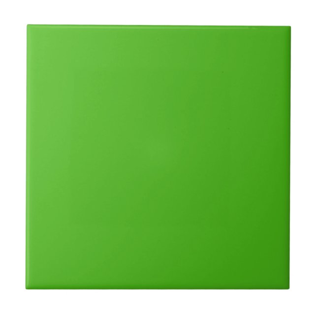 Kelly Green Ceramic Tile (Front)