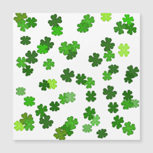 Kelly green “Shamrocks Falling”