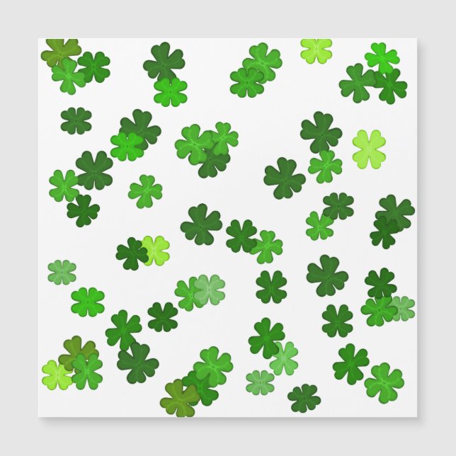 Kelly green “Shamrocks Falling” (Front)