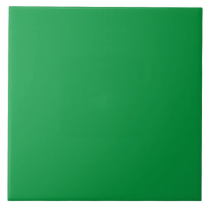 Kelly Green solid colour Ceramic Tile