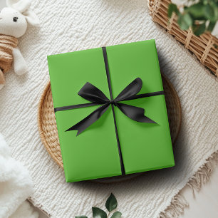 Kelly Green Solid Colour   Classic   Elegant Wrapping Paper