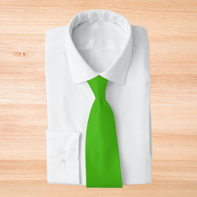Kelly Green Solid Colour Tie (Creator Uploaded)