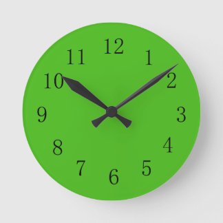 Kelly Green Wall Clock