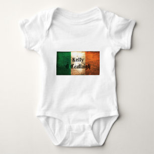 Kelly Irish Flag Baby Bodysuit