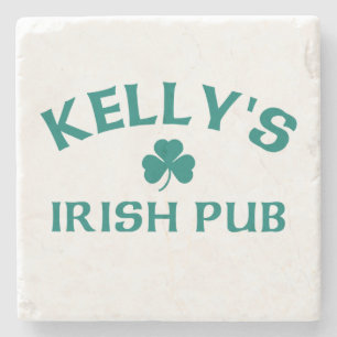 Kelly's Irish Pub Stone Coaster