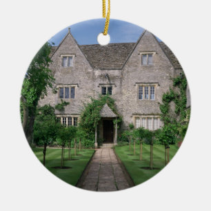 Kelmscott Manor (photo) Ceramic Ornament