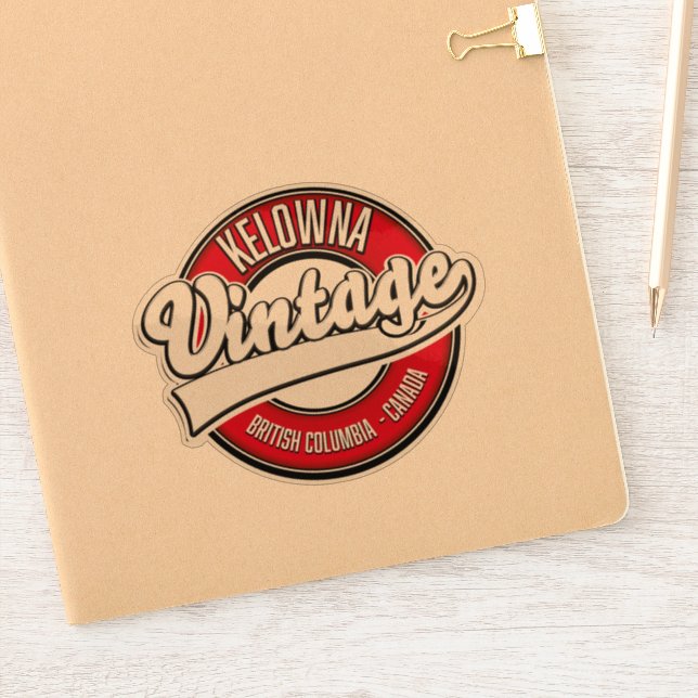 Kelowna British Columbia Canada logo (Notebook)