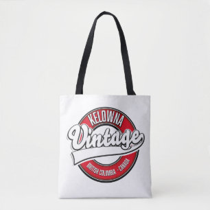 Kelowna British Columbia Canada logo Tote Bag