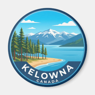 Kelowna Canada Magnet