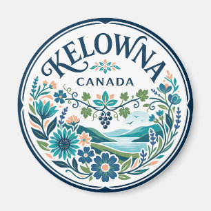Kelowna Canada Magnet