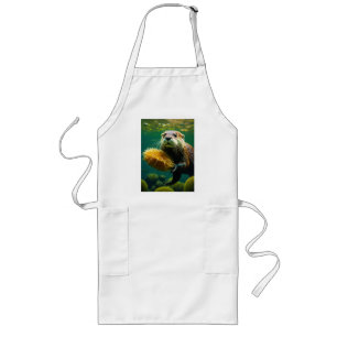 Kelp Forest Playground: The Otter’s World Long Apron