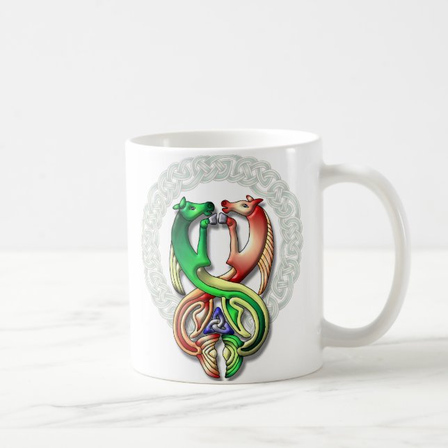 Kelpie frame coffee mug (Right)