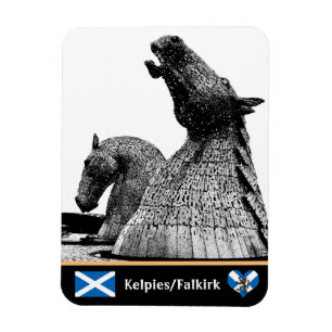 Kelpies & Statues in Falkirk /Scotland Art Magnet