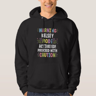 KELSEY Personalised Name Funny Cute Custom KELSEY  Hoodie