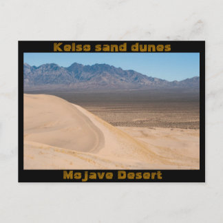 Kelso sand dunes postcard