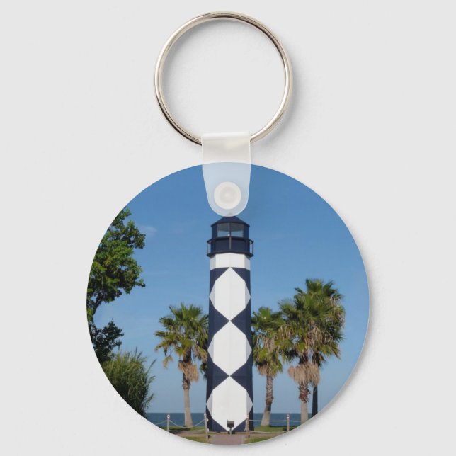 Kemah, TX  Boardwalk Key Ring (Front)