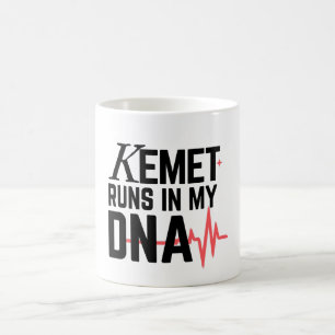 Kemet Runs in My DNA Coffee Mug