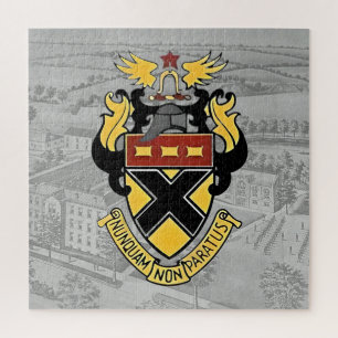 Kemper Crest and School Illustration Jigsaw Puzzle