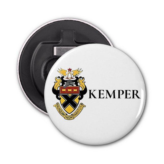 Kemper Military School and College Bottle Opener (Front)
