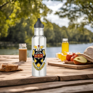 Kemper Military School and College Crest  710 Ml Water Bottle